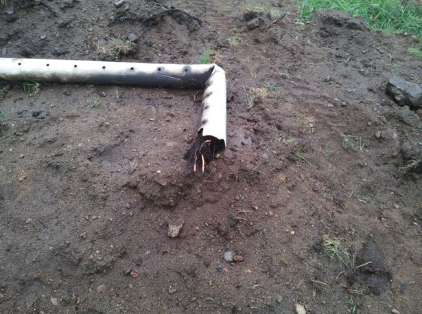Pipe plugged with roots pipe plugged wth roots septic repair